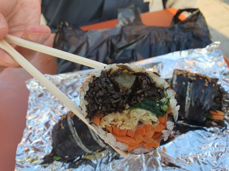  [거제도 맛집/거제도 가볼만한곳] 거제도 백종원 골목식당 톳김밥 맛집 '쌤김밥'
