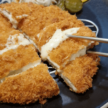  제기역맛집>역시 비오는날엔 기름기가 최고!-'코바코돈가스'