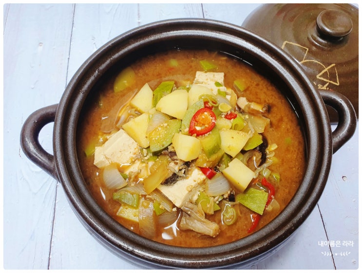  이보은 된장찌개 맛있게 끓이는 법 기본 된장찌개 레시피!