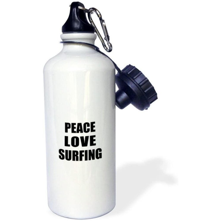 의외로 인기있는 직구 3dRose Peace Love and Tennis-Things That Make me Happy Player Gift Sports Water Bottle 2