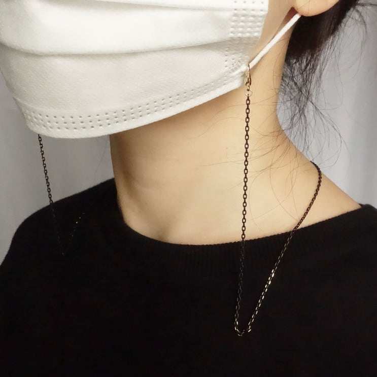 많이 팔린 블랙 체인 마스크 스트랩 골드 마스크걸이 목걸이 안경 줄 분실방지 남자 커플 ··· 많이 팔린 블랙 체인 마스크 스트랩 골드 마스크걸이 목걸이 안경 줄 분실방지 남자 커플 ···