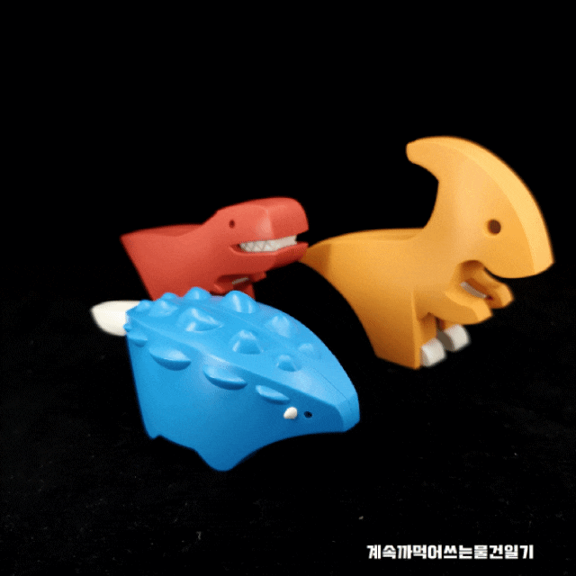  Halftoys 하프토이 공룡시리즈 - 티라노, 파라사우롤로푸스, 안킬로사우르스 자석장난감