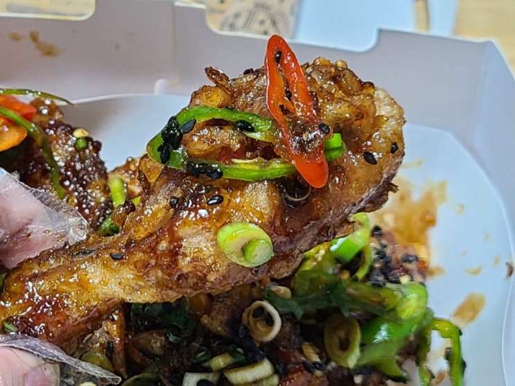  3번째 배달치킨 :) bhc 맛초킹 콤보, 여전히 맛있네~