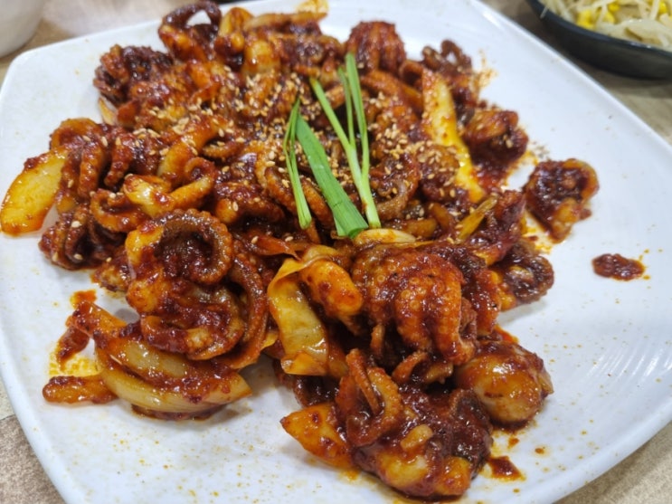  양산 북정 쭈꾸미 맛집/쭈꾸미 볶음 맛집 : 만복이 쭈꾸미 낙지볶음