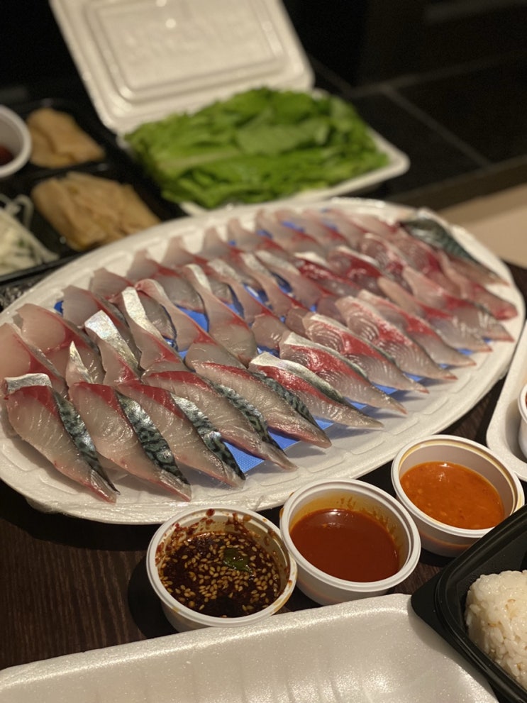  제주 제주시청근처 횟집 :: 원담 - 고등어회