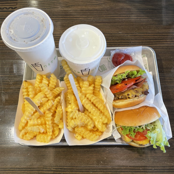 쉑쉑버거 퀄리티 있는 맛있는 수제버거 쉐이크쉑 영등포 타임스퀘어점 방문 후기 쉑쉑버거 퀄리티 있는 맛있는 수제버거 쉐이크쉑 영등포 타임스퀘어점 방문 후기