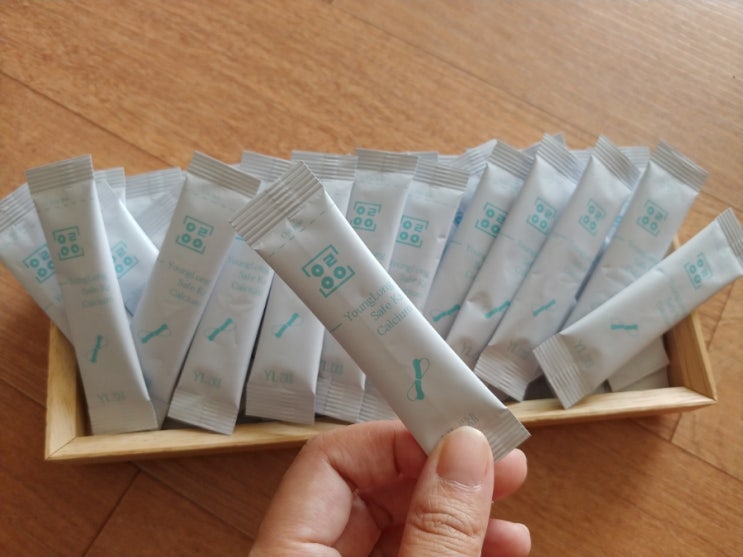  비타민K2 칼슘 하루권장량 영롱 세이프 케이투 칼슘으로 채웠어요