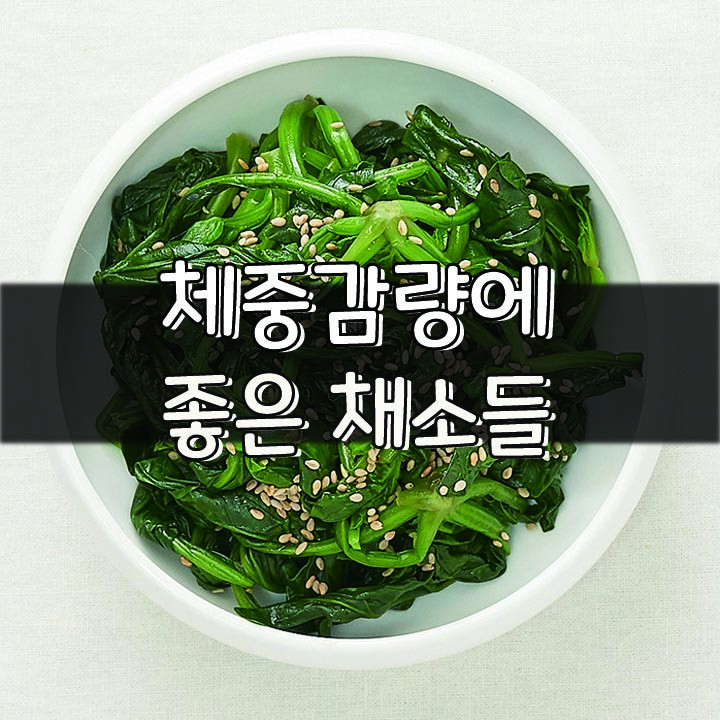  [체중감량에 좋은 채소들]