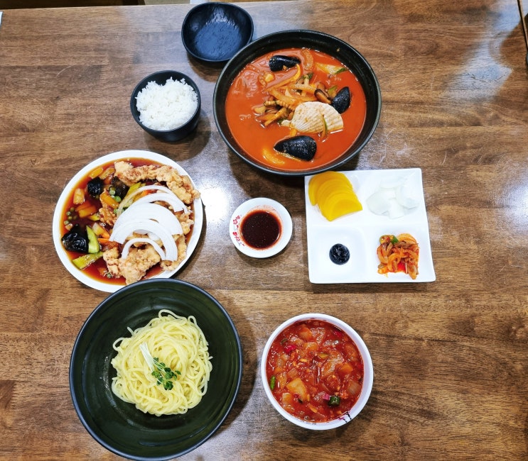 포항 오천 문덕 중국집 차이홍 만족스러웠던 탕수육과 사천짜장면