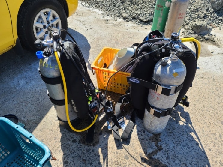 제주스킨스쿠버 스쿠버 다이빙 장비 셋팅법 조립법 장착 해체 순서 방법 알려드립니다.
