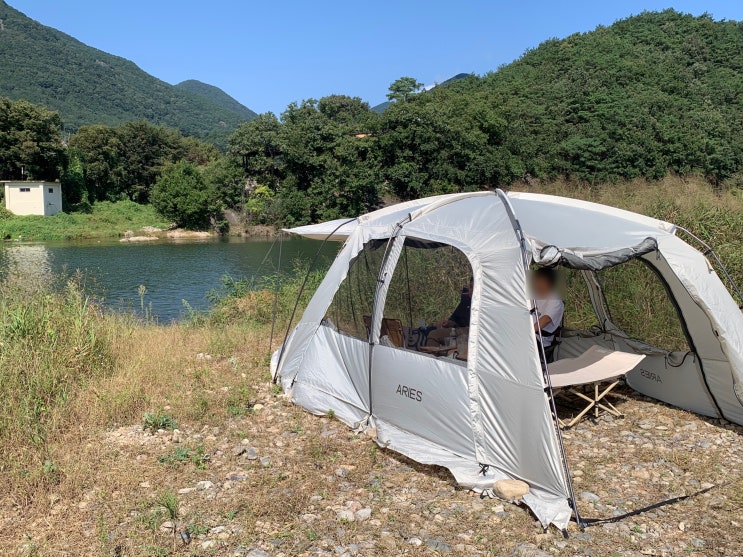  대구 근교 청도 노지 캠핑 매전교 취사, 차박 가능