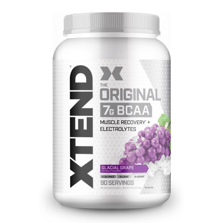 잘팔리는 싸이베이션 Scivation 익스텐드 Xtend BCAA 대용량 90서빙 Grape, 단품 추천합니다