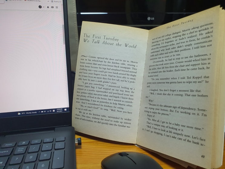  [번역-원서필사스터디] Tuesdays with Morrie - The First Tuesday - 1