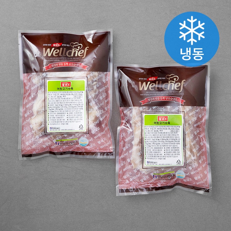 많이 찾는 웰쉐프 머릿고기 수육 (냉동), 300g, 2개 ···