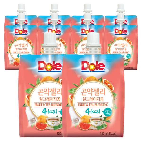 인기 많은 돌 곤약젤리 얼그레이자몽, 130ml, 10개 ···