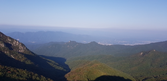  팔공산 정상