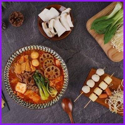  집에서즐기는 마라탕 밀키트 2인분 13가지 재료 마라샤브 만들기 하이디라오 쿠킹박스 캠핑 믿고 사는 쇼핑 정보 