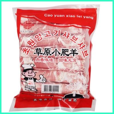  초원봉지양샤브 500g 대패양고기 장가푸드 중국식품 훠궈 마라탕 마라샹궈 마라향궈 샤브샤브 중화요리 인기 쇼핑 정보 