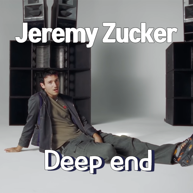  [팝송해석/팝송추천] Jeremy Zucker 'Deep end', 치열한 삶에 지쳐버린 마음