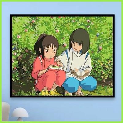  피포페인팅 diy 센과치히로의 행방불명 그림 캔버스 유화그리기 어떠세요 