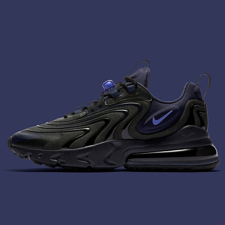 후기가 좋은 나이키 [공식판매처] 에어맥스270 리액트 ENG 블랙 사파이어 Nike AirMax270 React Black Sapphire CD0113-001 류씨네편집샵 ···