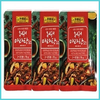 오뚜기 이금기 훠궈 마라탕 소스 70gx3개 인기 쇼핑 정보 