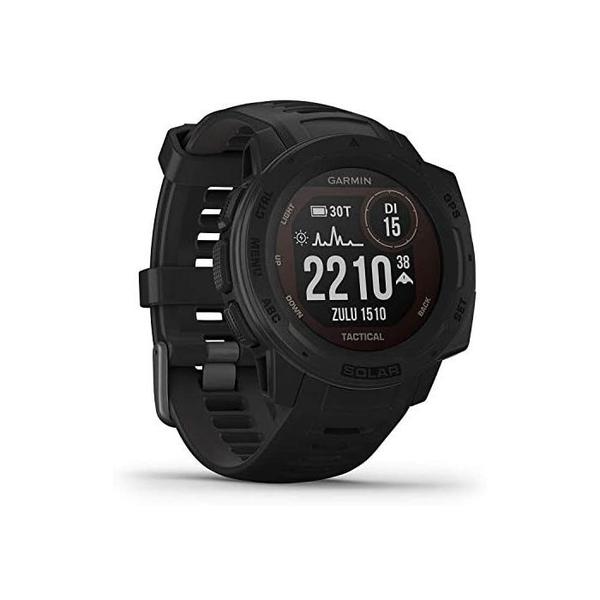 갓성비 좋은 Garmin Instinct Solar Tactical-최대 54 일 동안 배터리를 사용할 수있는 태양 광 충전 렌즈와, One Color/Instinct Solar