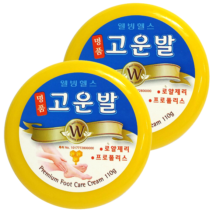 인지도 있는 웰빙헬스팜 명품 고운발 크림, 110g, 2개 추천합니다