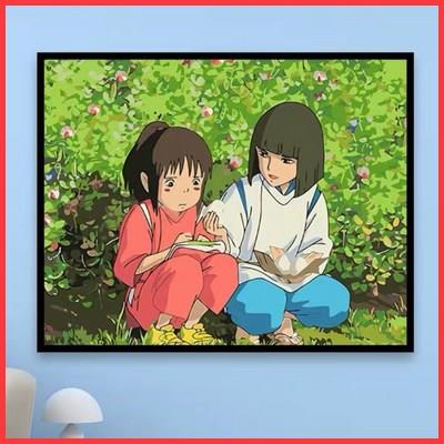  피포페인팅 diy 센과치히로의 행방불명 그림 캔버스 유화그리기 모르면 손해 