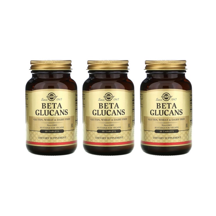 핵가성비 좋은 솔가 베타 글루칸 60 타블렛 3병 세트 Beta Glucans 좋아요 핵가성비 좋은 솔가 베타 글루칸 60 타블렛 3병 세트 Beta Glucans 좋아요