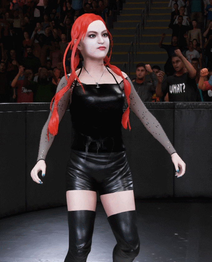  WWE 2K19 에스파 닝닝 CAW 커마