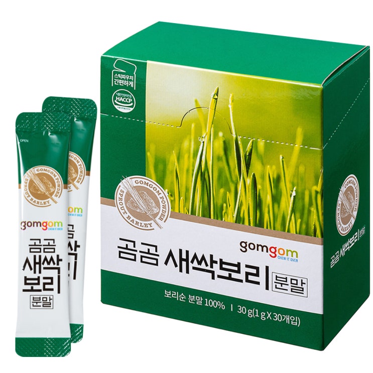 후기가 좋은 곰곰 새싹보리 분말, 1g, 30개입 추천합니다 후기가 좋은 곰곰 새싹보리 분말, 1g, 30개입 추천합니다