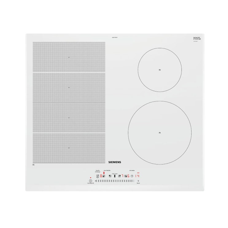 최근 많이 팔린 지멘스 4구 반프리존 화이트 인덕션 SIEMENS EX652FEB1F 화이트 재고보유 즉시발송, 관부가세 포함, 제품만 배송 좋아요