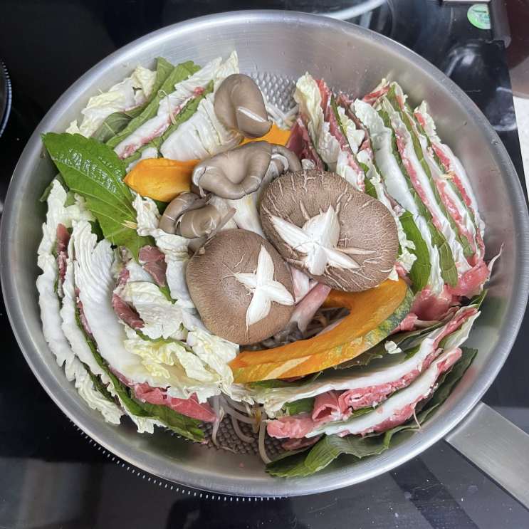  천호동 맛집 / 천호 샤브샤브 맛집 가인채에서 신메뉴 밀푀유나베 포장해오기