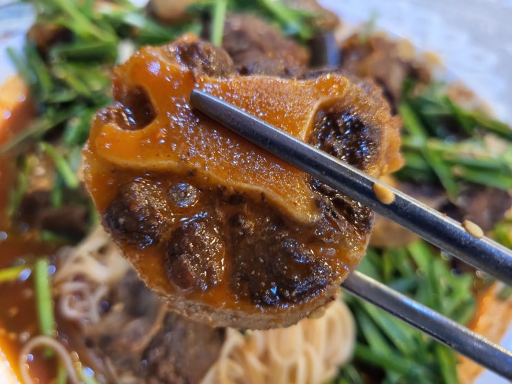  꼬리갈비수육 맛집 담양 칠성옥