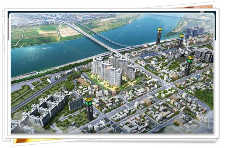  구남역 도보 3분 907세대 대단지 구포 반도유보라 리버스카이