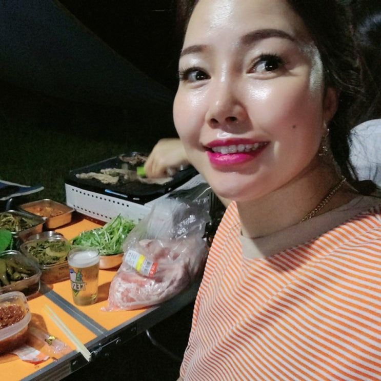  맛있었던 초지동밀키트 캠핑음식 대단한갈비