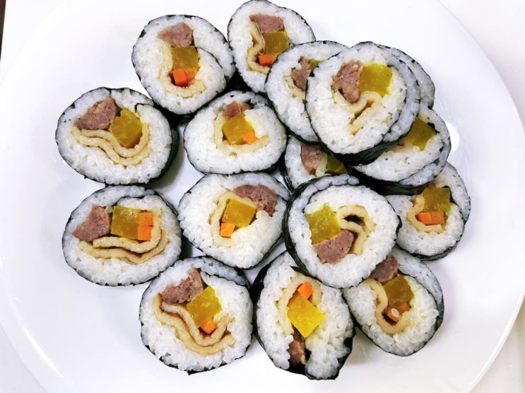  냉털요리 : 김밥 : 미트볼스파게티 : 닭죽만들기 : 볶음밥 : 춘천식메밀막국수