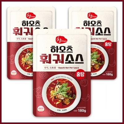  참소스 하오츠 훠궈소스 홍탕 꿀정보 