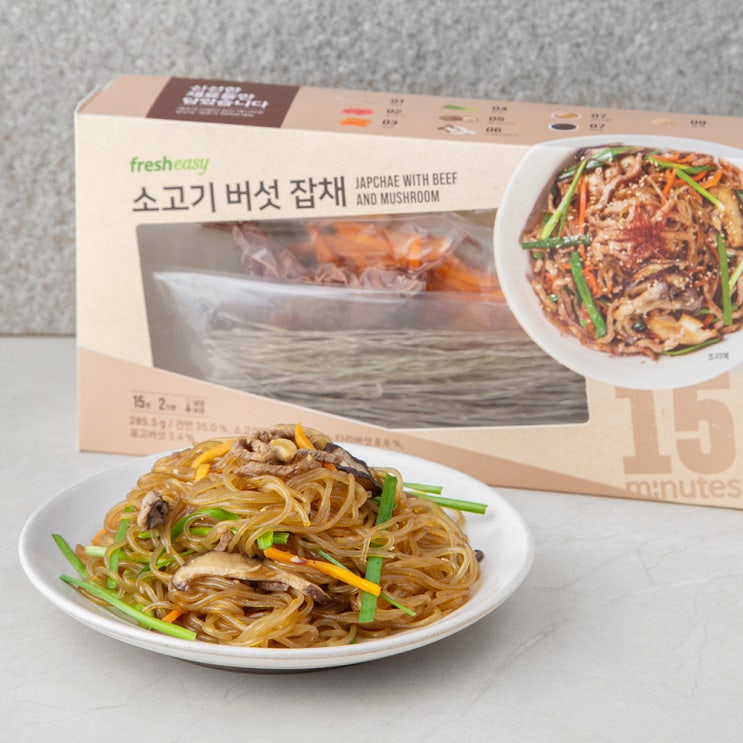 가성비 뛰어난 프레시지 소고기버섯잡채, 285.5g, 1개 추천합니다