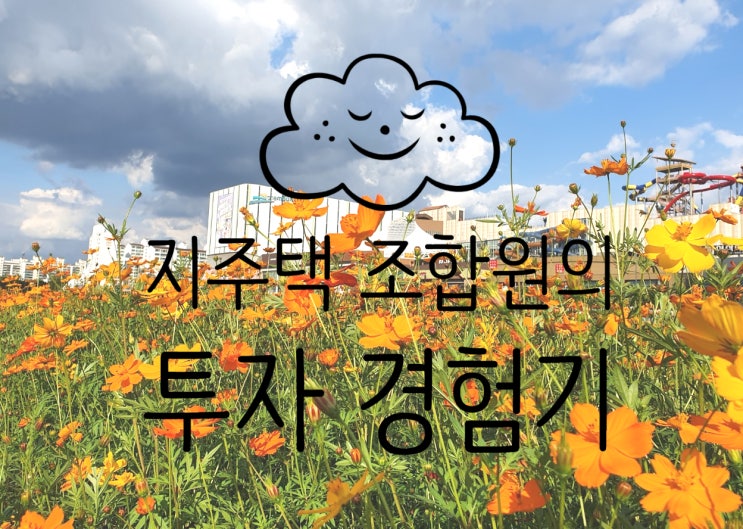  [지주택] 지역주택아파트 조합원의 솔직투자경험기.....