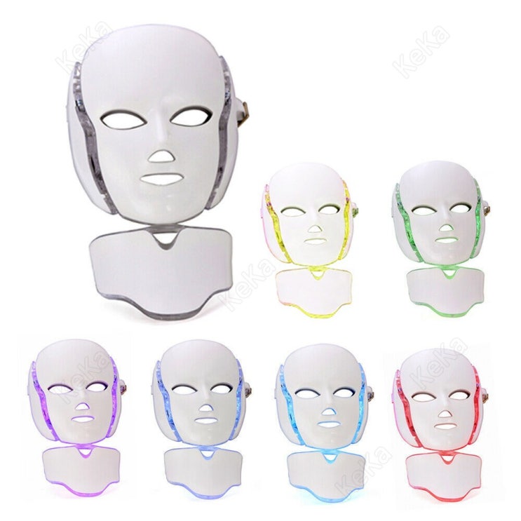 리뷰가 좋은 keka LED 마스크 7칼러 파장 얼굴+목 홈케어 피부관리기 미세전류, keka-4096 추천해요 리뷰가 좋은 keka LED 마스크 7칼러 파장 얼굴+목 홈케어 피부관리기 미세전류, keka-4096 추천해요
