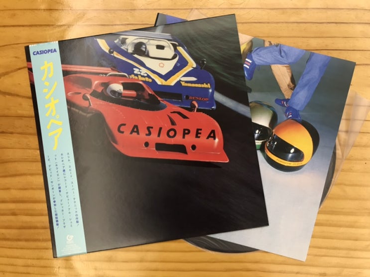  [LP, 엘피] Casiopea(카시오페아) - Casiopea (2021년 리이슈 블랙 바이닐)