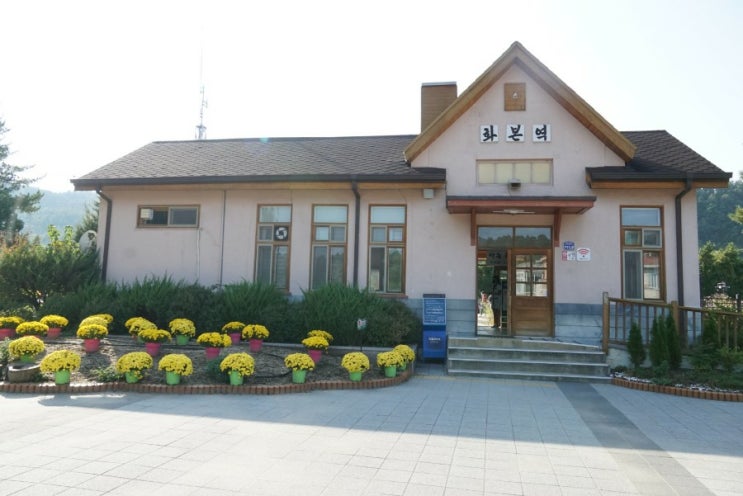  화본역 경북가볼만한곳 군위 당일여행 화본역 급수탑
