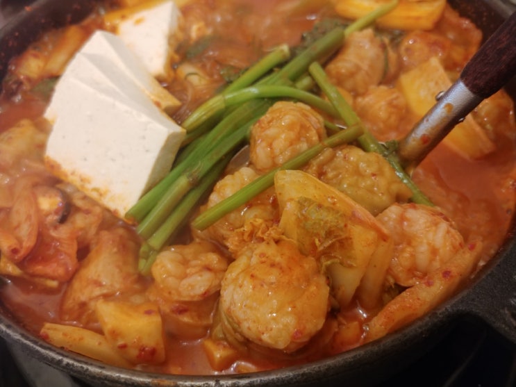  마곡맛집 호호대창에서 대창곱창전골 먹었어요