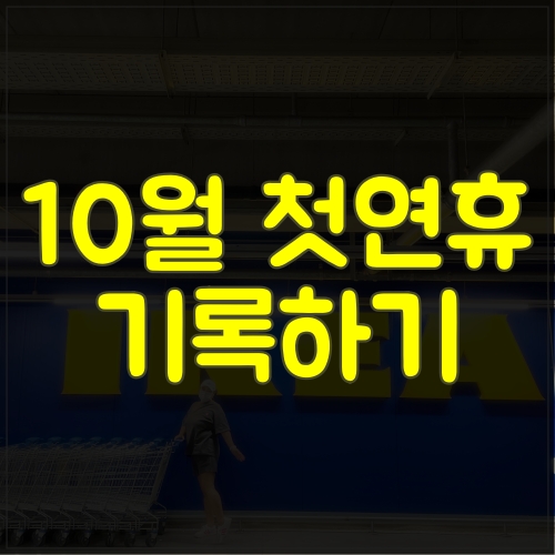  연휴기록하기
