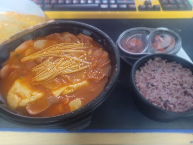 대전 맛집 배달음식 순두부 부대찌개 김치찌개