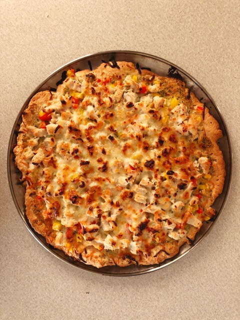 바질 페스토 치킨 피자 레시피(Basil Pesto Chicken Pizza)