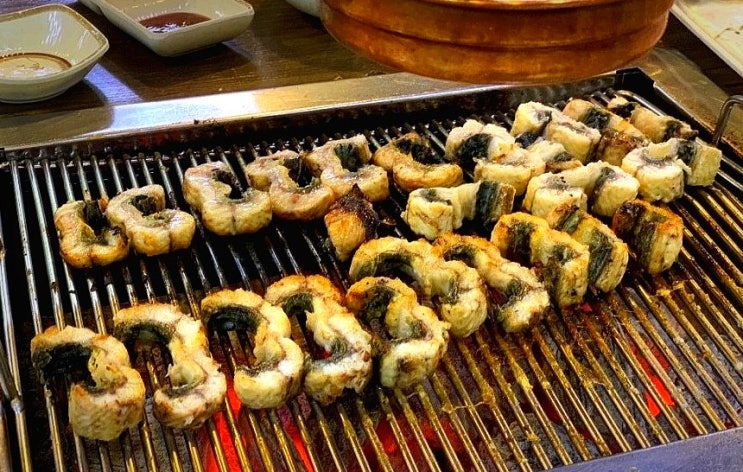  인천지하철2호선 축산물시장 맛집 만미가셀프장어구이