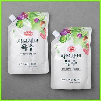  델링 샤브샤브육수 꿀가성비 정보 